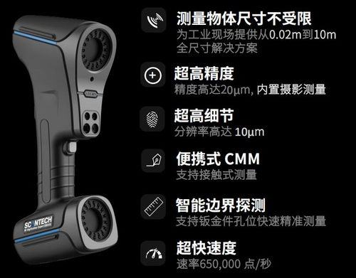 國產(chǎn)三維掃描儀 軟硬件協(xié)同，實現(xiàn)便捷高效3D掃描操作